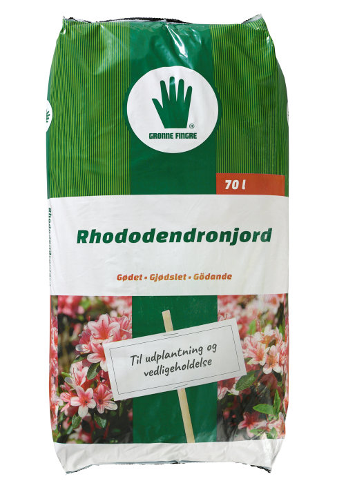 Rhododendronjord 70 liter - Grønne Fingre®